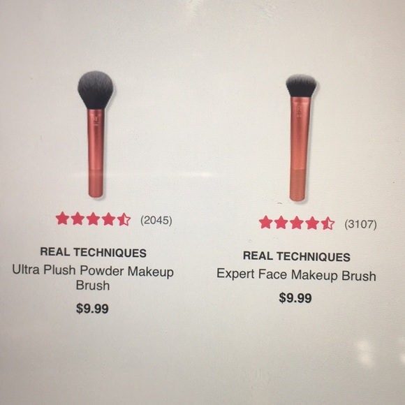 Makeup brushes 4 pack M.o.t.d & Real techniques - Picture 10 of 10